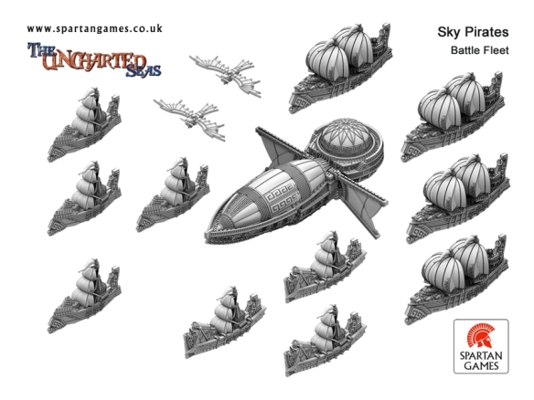 Sky Pirates Battle Fleet